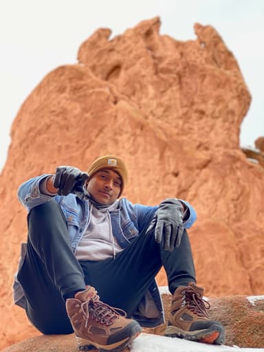 Kartik at Garden of the Gods